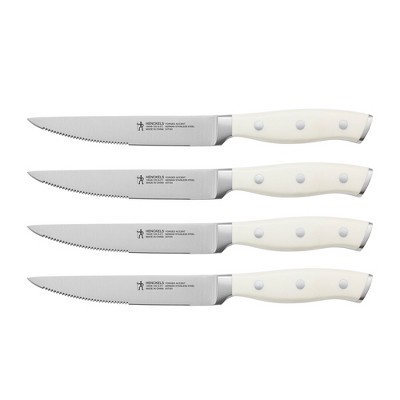 Zwilling 4-pc Stainless Steel Serrated Steak Knife Set : Target