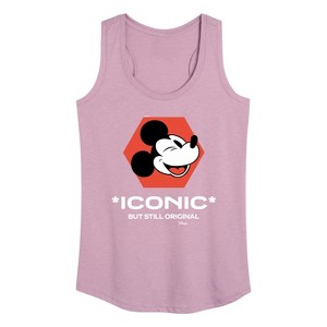 Women's - Disney - Iconic But Still Original Graphic Racerback Tank - 1 of 4