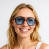 Anna-Kaci Women's Retro Aviator Sunglasses - 3 of 4
