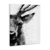 Stupell Industries Elk Portrait Paint Splatter Canvas Art, 30" x 40" - 2 of 4