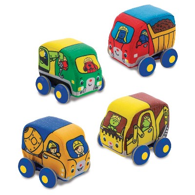 melissa and doug construction vehicle set