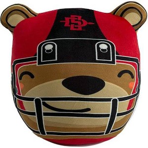 NCAA San Diego State Aztecs Plushie Mascot Pillow: Sports Team Logo Novelty Pillow - 1 of 1