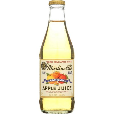 Martinelli's Sparkling Apple Juice, Alcohol Free, 10 Fluid Ounces (Pack Of 12)