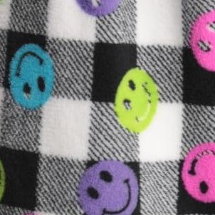 buffalo plaid smiley