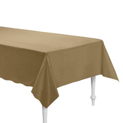 54"x108" 2pk Table Covers Accessories Gold - Spritz™