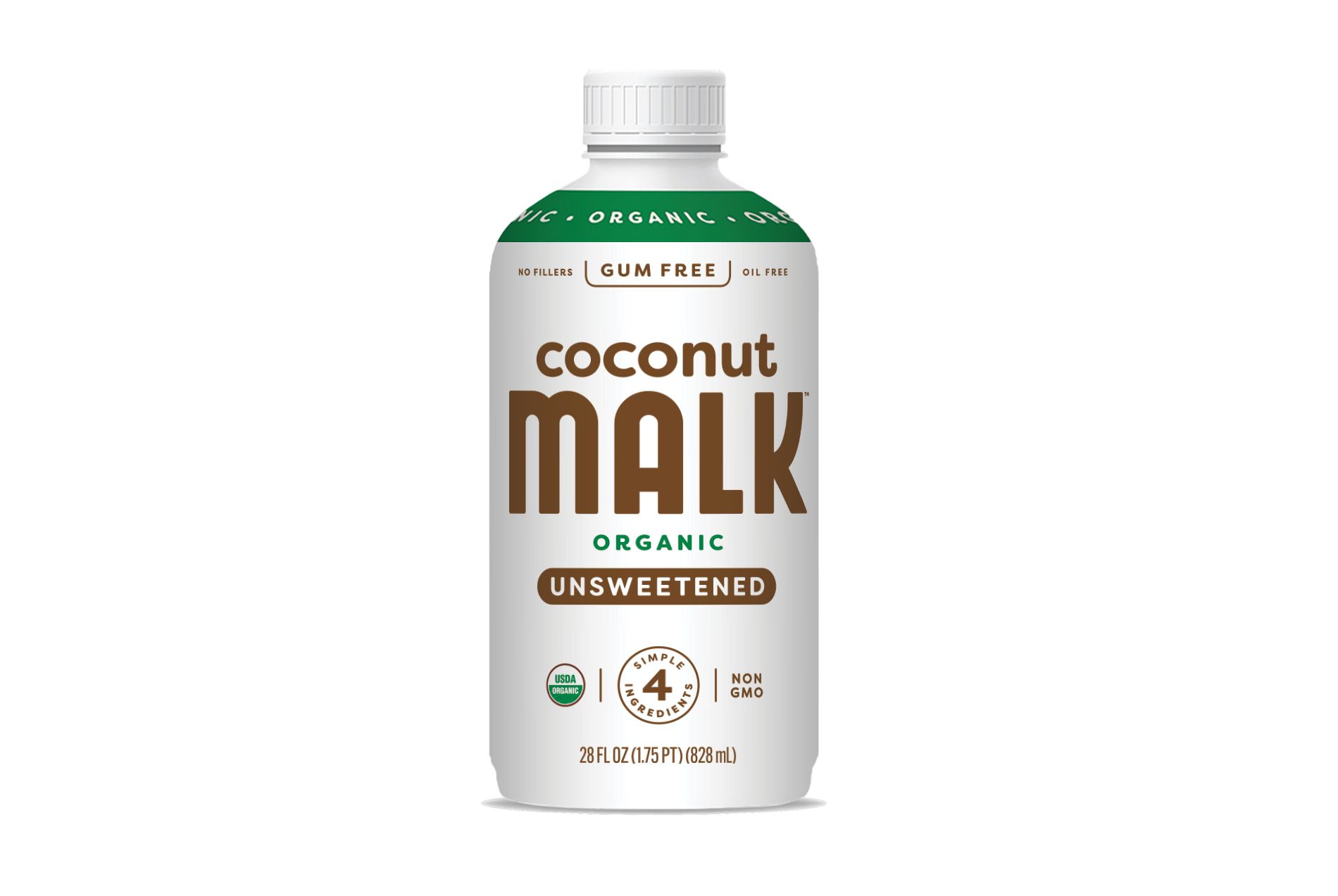 MALK Organics Unsweetened Coconut Milk - 28 fl oz