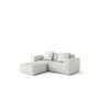 87" Modular Sectional Sofa with Cloud Corduroy, Convertible Bed & Footrests - 4 of 4