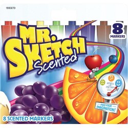 Mr Sketch 22pk Scented Markers Chisel Tip Target