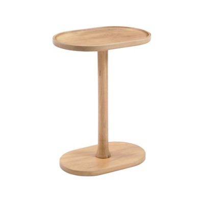 MH London Crawford 22" C Shape Solid Wood End Table