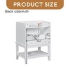 24" Bathroom Vanity with Sink for Enhanced Comfort, Solid Wood Storage Cabinet with Drawer and Open Shelf - Leovsnove - 4 of 4