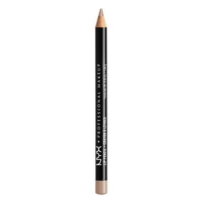 NYX Professional Makeup Long-lasting Slim Lip Pencil - Creamy Lip Liner - Nude Beige - 0.04oz