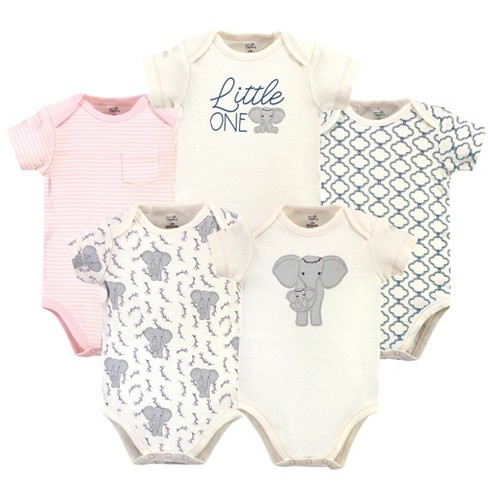 Hudson Baby Infant Girl Cotton Bodysuits, Udderly Adorable : Target