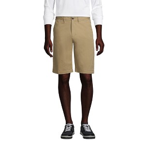 Lands' End Men's Big 11" Comfort Waist Stretch Chino Shorts - 1 of 4