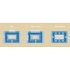 Liora Manne Carmel  Indoor/Outdoor Rug  Aqua.. - 4 of 4
