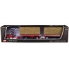 Peterbilt 389 Day Cab with Utility Dual 28.5' Flatbed with Hay Viper Red with Graphics 1/64 Diecast Model by DCP/First Gear - 3 of 3