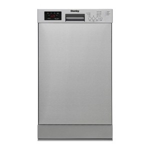 Danby DDW18D1ESS 18" Wide Built-in Dishwasher in Stainless Steel - 1 of 4