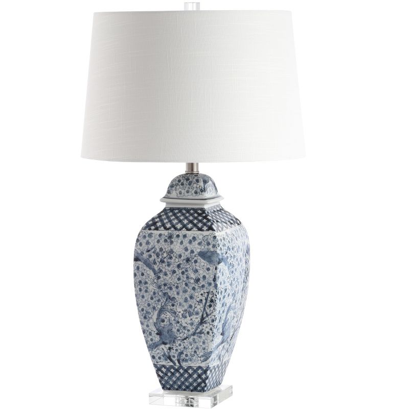 Braeden Table Lamp - Blue/White - Safavieh., 1 of 5