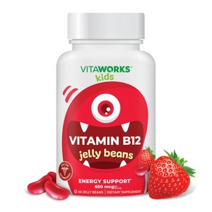 VitaWorks Kids - Vitamin B12 - 60 Jelly Beans - 1 of 4