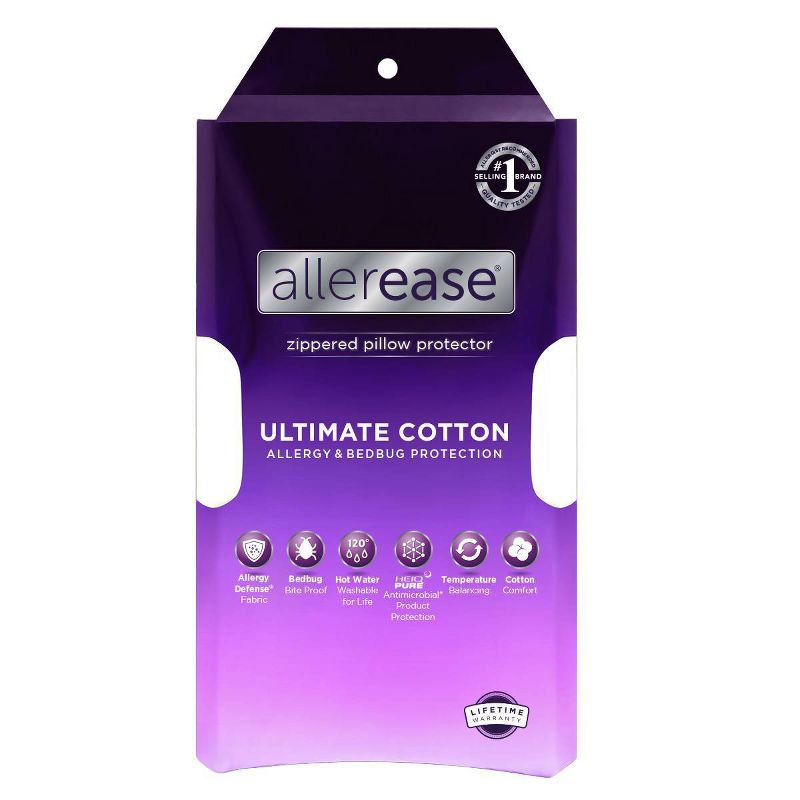 Ultimate Comfort Pillow Protector - AllerEase, 1 of 10