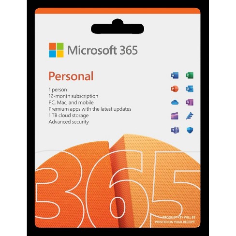 Microsoft 365 Personal 12-month Subscription (digital) : Target
