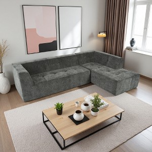 112.2" Modular L-Shaped Sectional Sofa, 2pcs Combination - 1 of 4