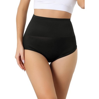 Allegra K Women's High Waisted Light Breathable Control Panties