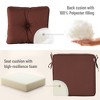 ARTPLAN Deep Seat Pillow and High Back Chair Cushions Outdoor Water Repellent Replacement Patio Seating Cushions - 3 of 4