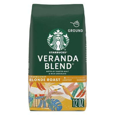 Starbucks Veranda Light Roast Ground Coffee
