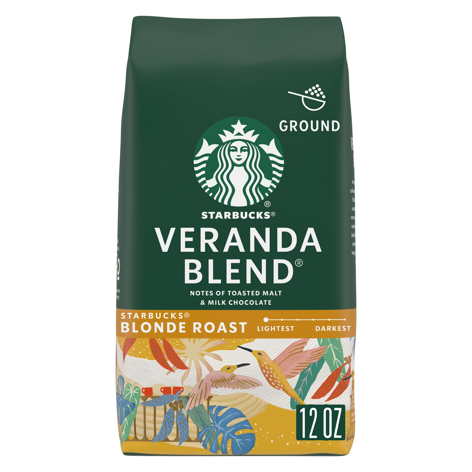 Starbucks Veranda Light Roast Ground Coffee
