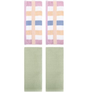 REGALWOVEN 4 Pcs Bathroom Hotel and Spa Waffle Cotton Hand Towels - 1 of 4