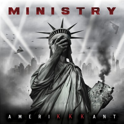 Ministry - Amerikkkant - Grey W/ Black & White Splatter (Vinyl)