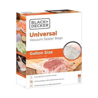 BLACK+DECKER 50ct 11" X 16" Vacuum Sealer Bags