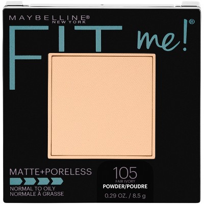 Maybelline Fit Me Matte + Poreless Pressed Face Powder Makeup - 0.29oz