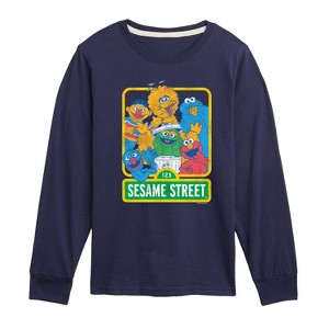 Boys' - Sesame Street - 123 Sesame Street Long Sleeve Graphic T-Shirt - 1 of 3