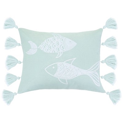 Sonesta Fish Tassel Decorative Pillow - Levtex Home