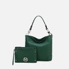 MKF Collection Viviana Vegan Leather Hobo Bag with Matching Wristlet by Mia K - 2 of 4