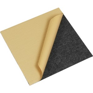 VEVOR Carpet Tiles Peel and Stick, 12” x 12” Squares Self Adhesive Carpet Floor Tile, Soft Padded Carpet Tiles, Easy Install (12 Tiles, Dark Gray) - 1 of 4
