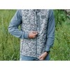 Men's 's Classic Deer Puffer Vest - BURLEBO - 4 of 4