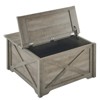 Coffee Table In Rustic Gray - 4 of 4