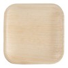 Smarty Had A Party 7" Square Palm Leaf Eco Friendly Disposable Salad Plates - 100 pcs - 2 of 4