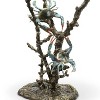 SPI Home Glass Top Coastal Crabs and Coral End Table - 3 of 3
