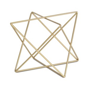 Cheung's Eclipta Golden Metal Octagram Table Decor Large - 1 of 4