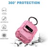 HTUTWOO AirPods 4 Earphone Protective Case, Full-Body Protective Armor Case with Keychain, Cleaning Kit and Security Lock - 2 of 4