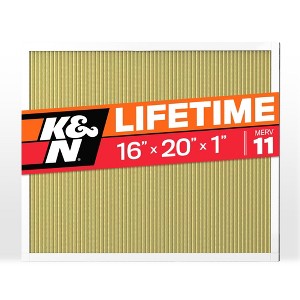 K&N Reusable HVAC Filter 16 x 20 x 1 HVC-11620 - 1 of 1
