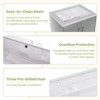 Hyleory 25" Modern Bathroom Vanity With Ceramic Basin, Undermount Sink Cabinet, Free Standing Storage Cabinet With Sink Combo Set - 2 of 4