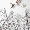 Bacati - Owls in the Woods Gray Beige 100 percent Cotton Universal Baby US Standard Crib or Toddler Bed Fitted Sheet - 2 of 4