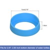 Unique Bargains Silicone Protective Water Bottle Bottom Boot for 70mm 4 Pcs - 2 of 4