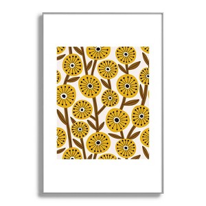 Alisa Galitsyna Mid Century Garden Metal Framed Art Print - Deny Desings - 1 of 3