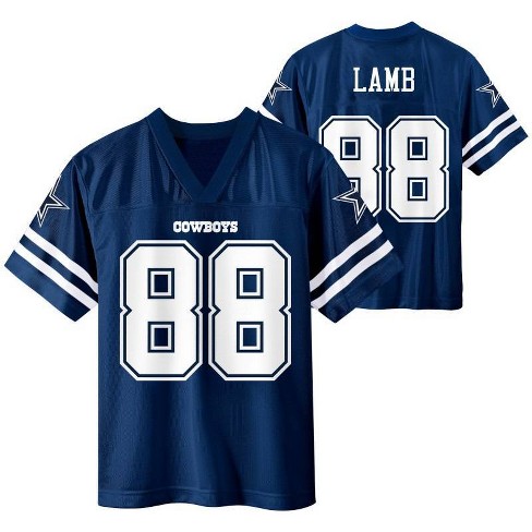 Nfl Dallas Cowboys Men s Short Sleeve Navy Ceedee Lamb Jersey Xxl Target