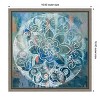 Amanti Art Indigo Medallion by Aimee Wilson Canvas Wall Art Print Framed 16 x 16-in. - 4 of 4